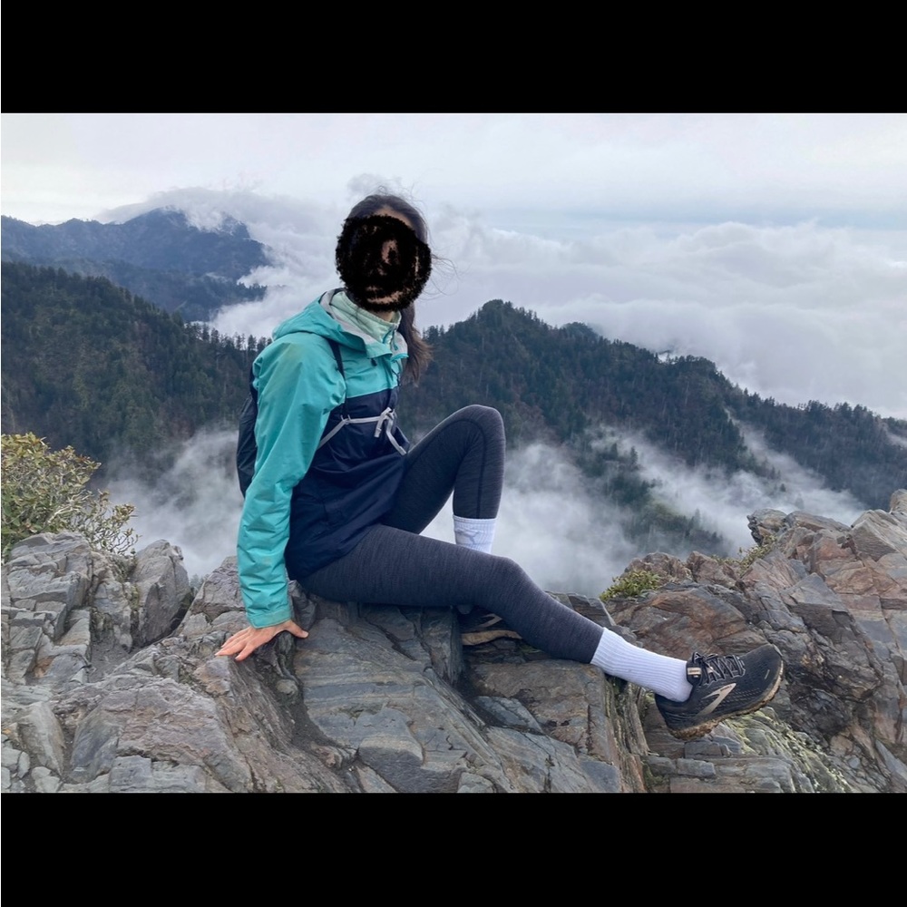 Patagonia two color torrent shell rain coat